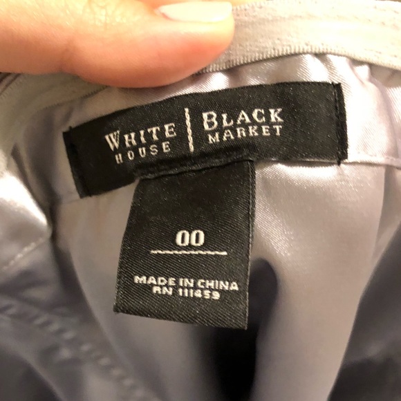 White House Black Market Strapless Silk Dress - Picture 3 of 4